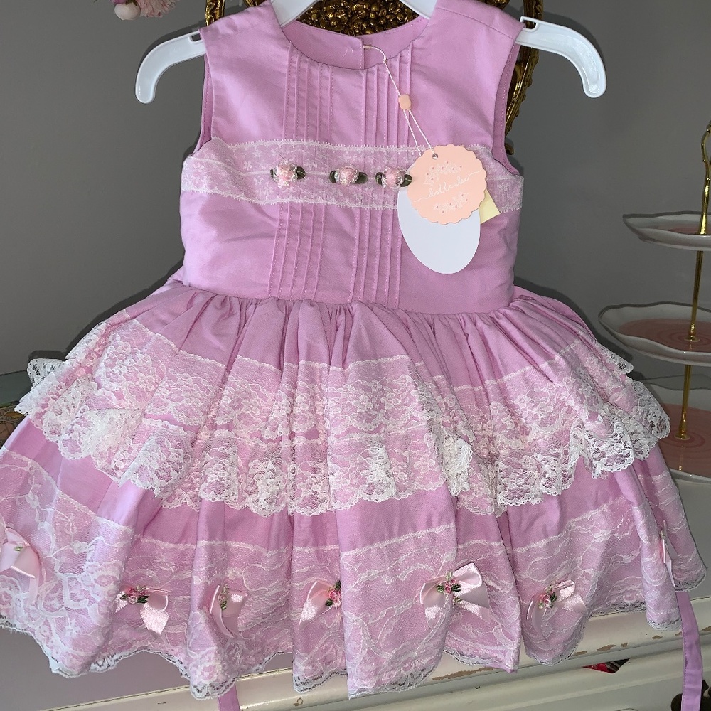 Dollcake Girls One Fine Day Dress Without Sleeve Lilac